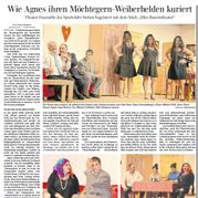 Zeitungsbericht Theater 2019-2020