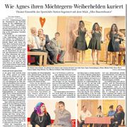 Zeitungsbericht Theater 2019-2020